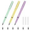 Catcan 3Pcs Everlasting Pencil Reusable, Exquisite Inkless Eternal Pencil Unlimited