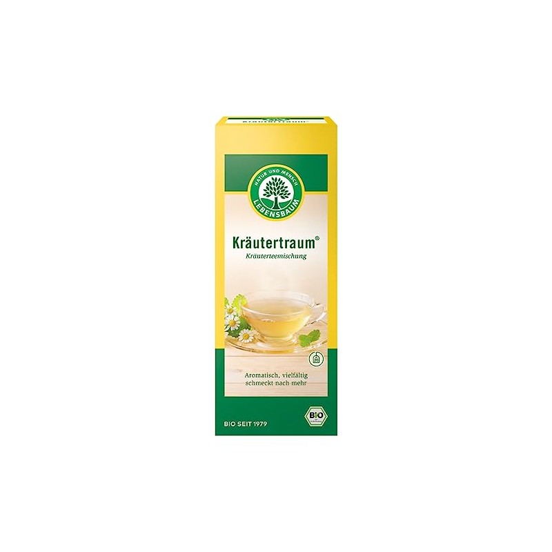 Lebensbaum Bio Kräutertraum, 20 Sachets x 1.5 g Herbal Tea