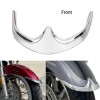 Unbranded Chrome Front Fender Tip Trim For Honda VTX1300 S