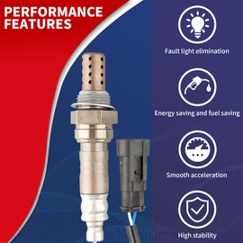 DrCax 27719-07 Oxygen O2 Sensor Rear/Front Compatible with Harley-Davidson Dyna Road King Electra Glide Forty Eight Iron 883 Replace 27683-07 27690-08 27703-8