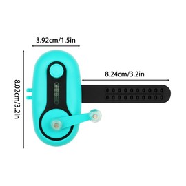 MiOYOOW Angel Bite Alarm, Adjustable Electronic Fishing Alarm Display, Fishing Bite Alarm, Acoustic Alarm Fishing Alarm Light, LED Rods, Night Light, Bite Alarm for Fishing, Day and Night