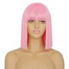 Peluca Recta (Rosa)