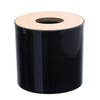 2PCS Roll Tissue Box Holder with Lid, Decorative Round Paper