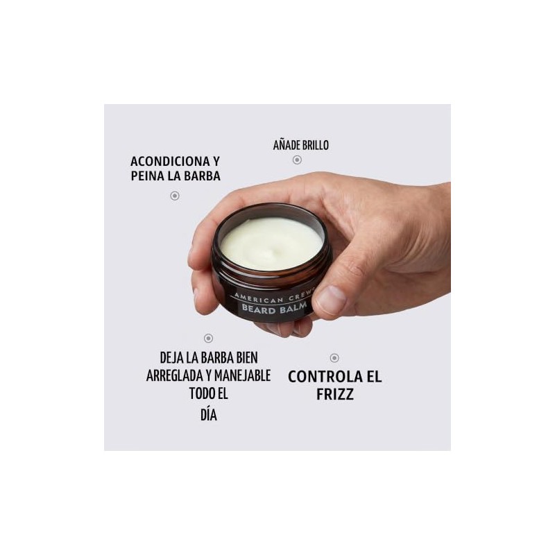 American Crew Crew Beard Balm 2.1oz/60g, Todos los tipos