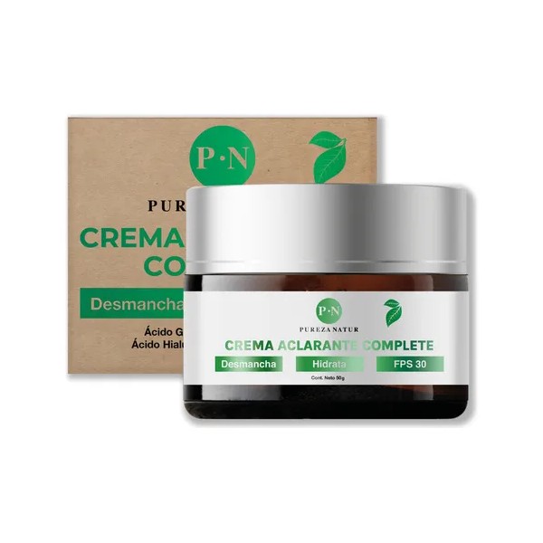 Pureza Natur Crema Facial Aclarante Para Paño En Cara Y