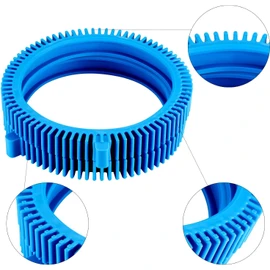 2 Pack 896584000-143 Blue Front Tire Kit with Super Hump Replacement for Haywood Poolvergnuegen Select Pool Cleaners and Perfectly Compatible with Hayward Phoenix Cleaners