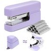 deli Stapler, Desktop Staplers with 830 Staples and Integrated Staple