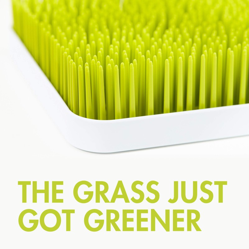 Boon Grass Countertop Drying Rack Bundle - Includes Grass, Stem,