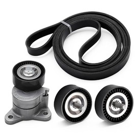 Kit de Polea Tensor y Polea Idler de Correa Serpentina para Patriot Compass, para Avenger Caliber Journey 2008-2017, para 200 Sebring 2007-2014, 1.8L/2.0L/2.4L L4, OE 39053 36322