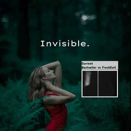 Dark Cherry FreshCult Aluminum-Free Deodorant Spray, Gentle to Skin, Zero-Stain, Baking Soda-Free, Ethyl Alcohol-Free, K Beauty Premium Deodorant for Women, Men, Teens (DARK CHERRY)