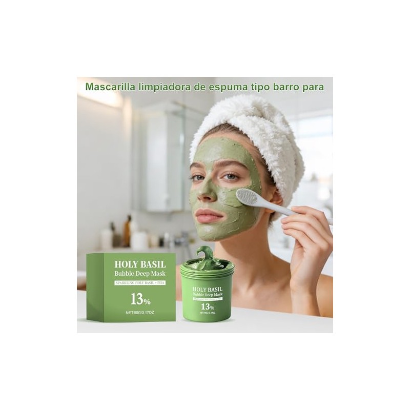 Mascarilla de Arcilla Burbujeante Bubble Clay Mask, Deep Cleansing Pore