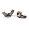 M3 Wing Nut 304 Stainless Steel Threaded Nut Hand Turning