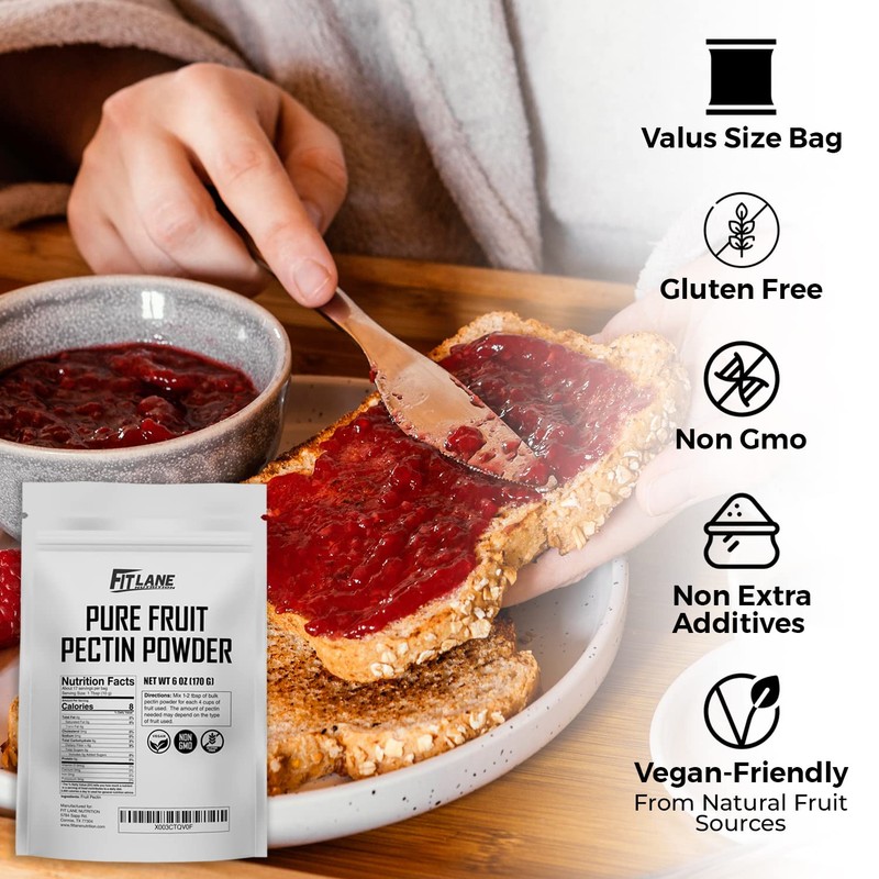 No Sugar Pectin for Canning Jam 6 oz – Pure