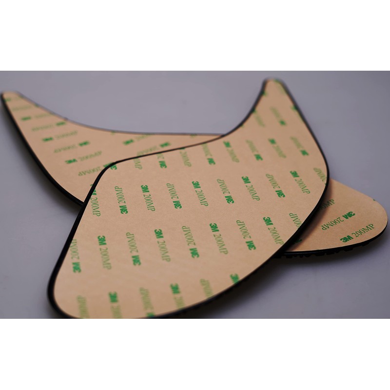 5D Real Carbon Fiber, Motorcycle Decal Vinyl Tank Protector, Fuel
