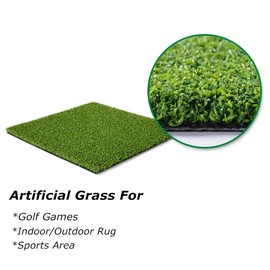 Conscience Trading Golf Putting Green Turf (0.47" Custom Size) Multi-use Artificial Grass Carpet Indoor/Outdoor Rug, Golf Hitting Practice Mat in Home,Backyard
