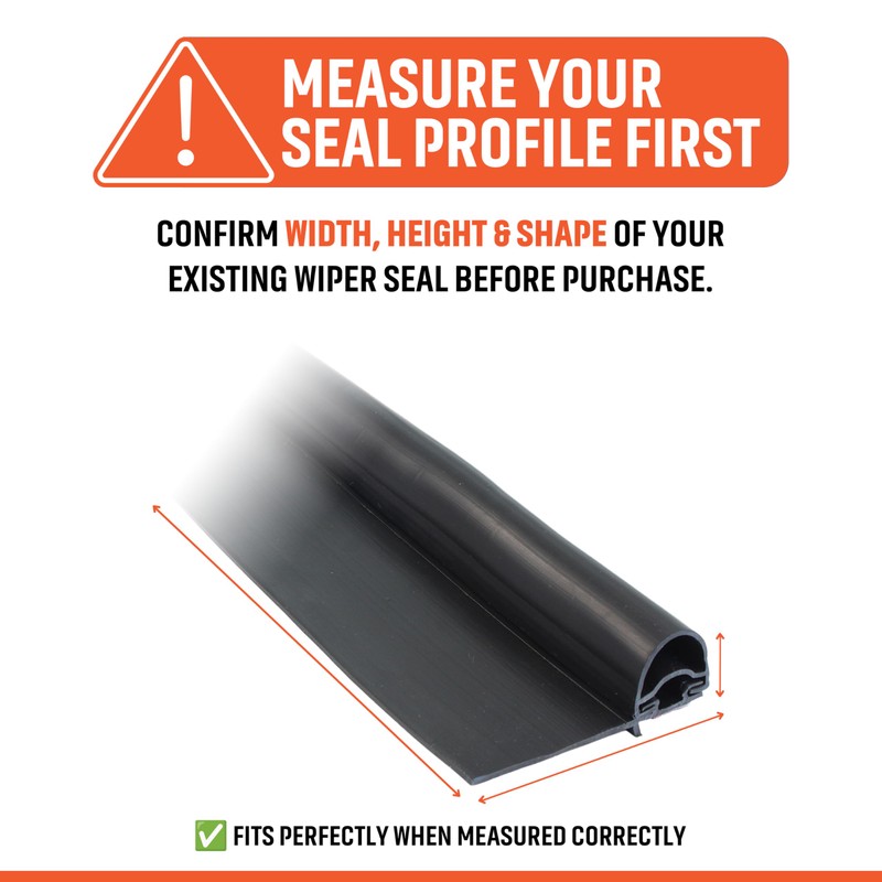 Combo RV Slide Out Black Rubbers | 018-312-EKD & 018-341