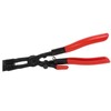Hose Clamp Plier Metal Textured Jaws Short Handle Extended Elbow
