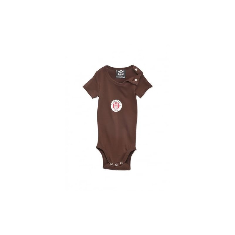 FC St. Pauli Baby Body Logo Brown FCSP Fan Item