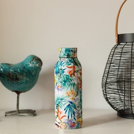 Quokka Solid Orchid Garden Stainless Steel Thermal Flask 510 ml