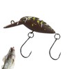 Crappie Crankbaits | Hard Swimbait with Hooks,Artificial Swimbait, Floating Minnow