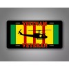 SignsAndTagsOnline.com Vietnam Vet HUEY UH-1 Service Ribbon License Plate