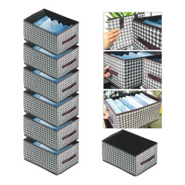 6pzs Organizadores Ropa Caja Almacenamiento De Ropa Plegable