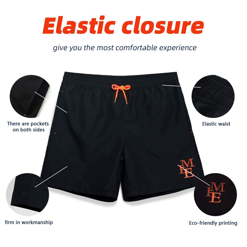 MEILONGER Men's Swim Trunks Swimwear, Quick Dry Beach Swimming Board