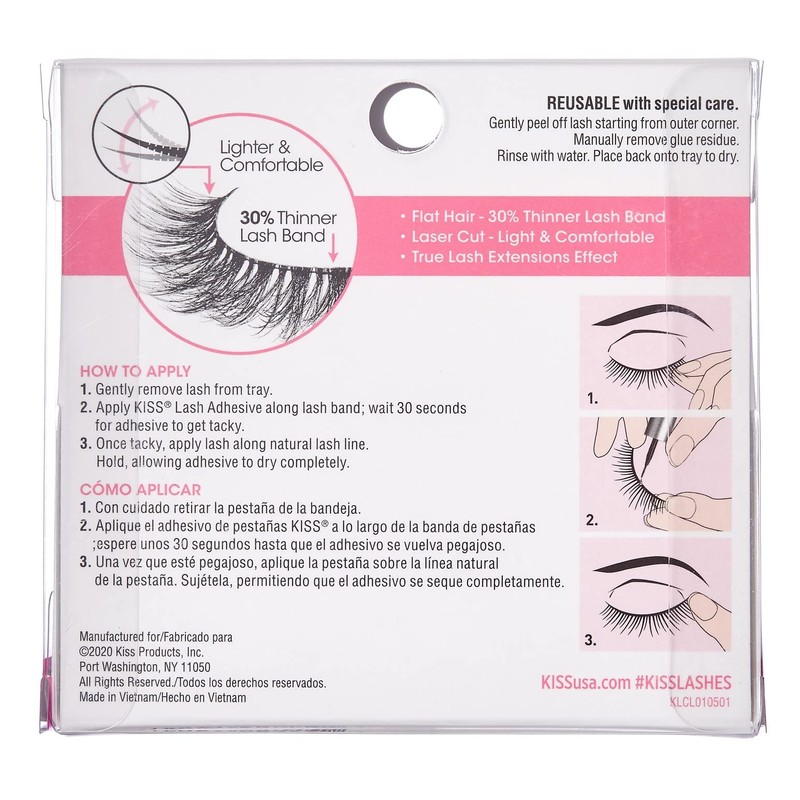 Kiss Lash Couture Luxtensions Russian Volume (Pack of 3)