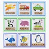 100Pcs Spell Learning Educational Toys Alphabet Colors Recognition Game Matching
