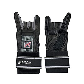 Strikeforce Pro Force Positioner Bowling Glove Black (Large, Left)
