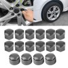 Tapa del borde de la tuerca de la rueda, 20pcs