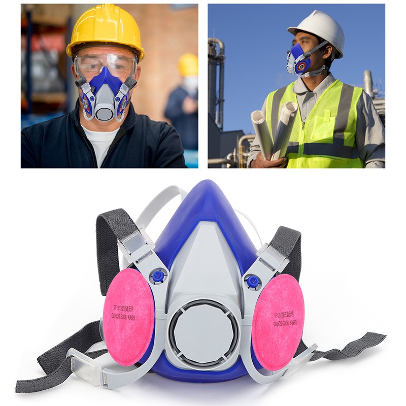 Self-Suction Half Facepiece Particulate Filter Anti Dust Respirator Mask with