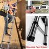 Telescopic Ladder 10.5FT Extendable Ladder, Folding Ladder Stepladder Non-Slip, Made