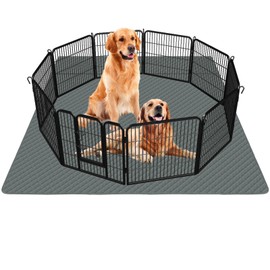 Washable Pee Pads for Dogs 72"×72" Waterproof Mat Non-Slip, Reusable Puppy Pads Pet Training Pads, Dog Pee Pads Extra Large, Leakproof Whelping Pads for Playpen,Crate,Sofo,Car,Potty,Bed