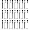 30-Pack Magnetic Alligator Clips for Photos & Notes – Flexible