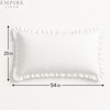 Empire Linen | Ruffled Body Pillowcase | Cotton Satin Weave