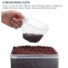 M MCIRCO Extra Large 7qt / 6.5L/220oz Tall Food Storage