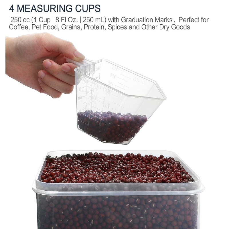 M MCIRCO Extra Large 7qt / 6.5L/220oz Tall Food Storage