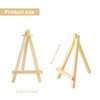 KEJJNYER 20 Pack 6" Wooden Art Easel Stand, Small Wood