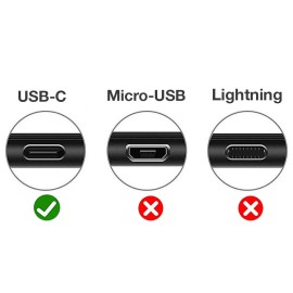 LG Original LG Fast Charge USB Type-C Cable for LG V60/V50/V40/V35/V30+/V30/V20