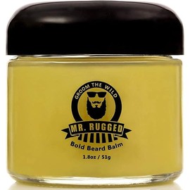 Beard Balm For Men (1.8oz) All Natural Beard Care Formula, Beard Conditioner, Essential Part of Any Beard Care Kit For Men