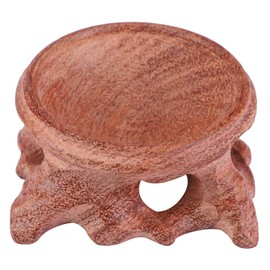 HEEPDD Crystal Ball Stand, Rosewood Branch Exquisite Burl Wood Display Stand Base for Crystal Ball Ball Stone Decoration Stands & Supports