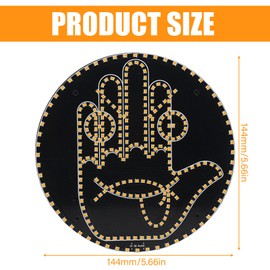 LED Auto Finger Licht und Ausdruck Zeichen Licht, 2 in 1 Hand Geste Zeichen mit Fernbedienung, AutoFenster Zubehör GesteLicht um Sich auszudrücken, Cooles Auto-Innenlicht