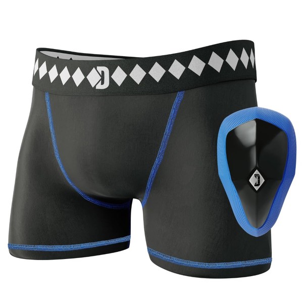 Diamond MMA Compression Shorts Jock Strap Athletic Cup Groin Protector