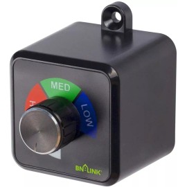 BN-LINK Exhaust Fan Speed Controller Variable 3 Speed Ceiling Vent Fan Control