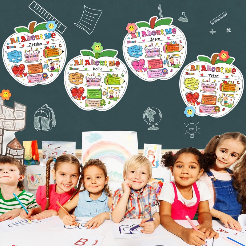 40 Packs All About Me Posters, Star Student of the