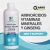 Suplemento Alimenticio Con Aminoacidos Ginsen Nano Nutricion Naranja