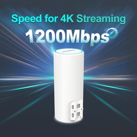 Todaair Pro-Grade Outdoor WiFi Extender |POE Powered,85m Range & Military-Grade Durability,TUYAAPP Remote Smart Control,USA Server