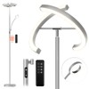 FIMEI Split Floor Lamp Modern LED Rotatable Floor Lamp with