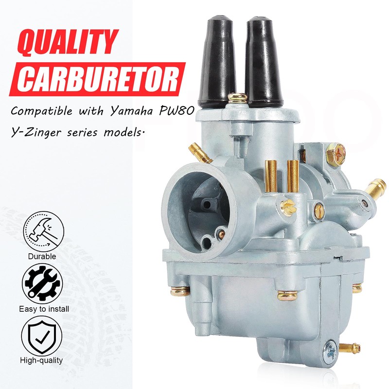 YOFMOO PW80 Carburetor Compatible with Yamaha PW80 Y-Zinger Big Wheel